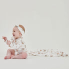 Aster & Oak | Vintage Meadow Onesie | White Fox & Co