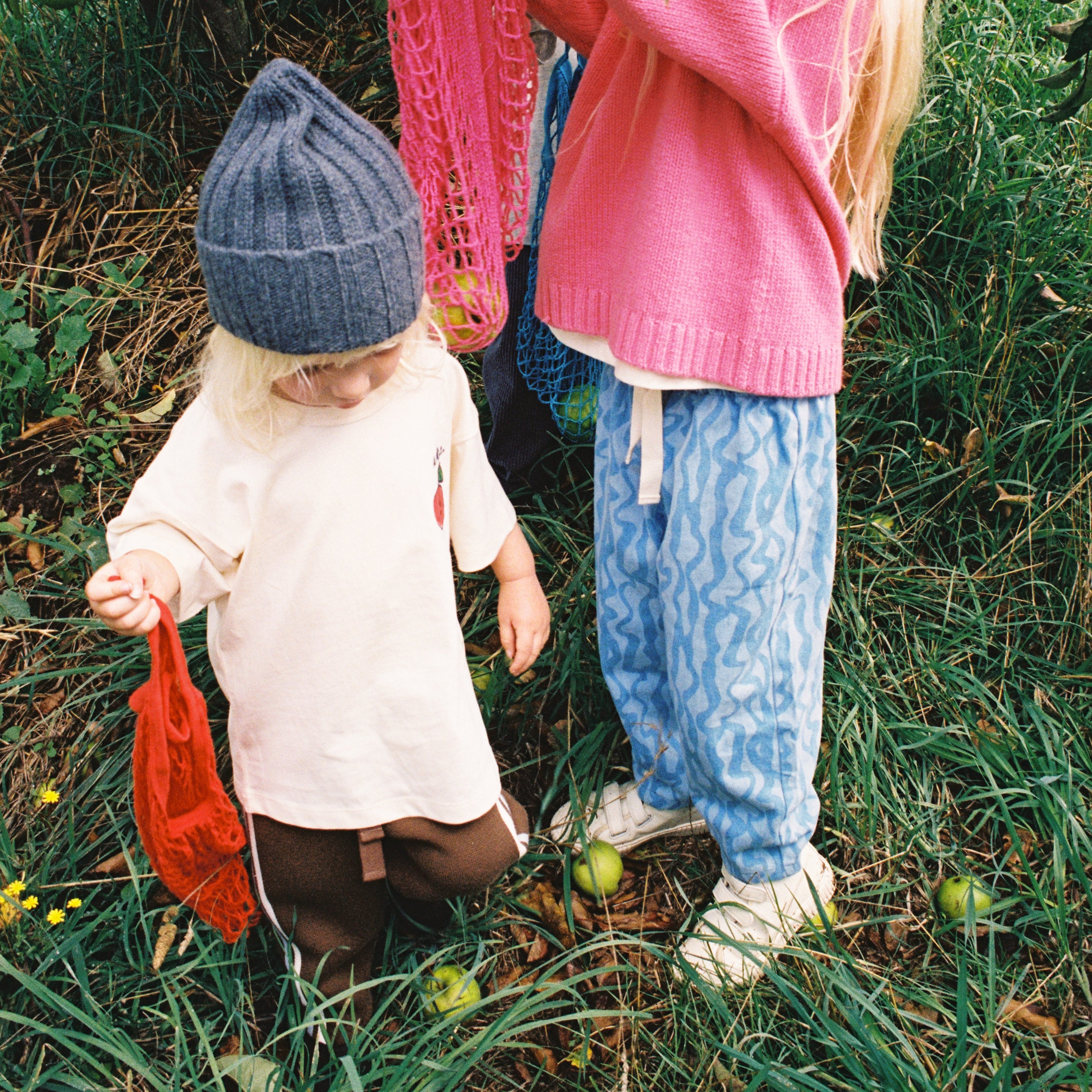 Grown Organic Fruit Salad Tee Milk kids NZ