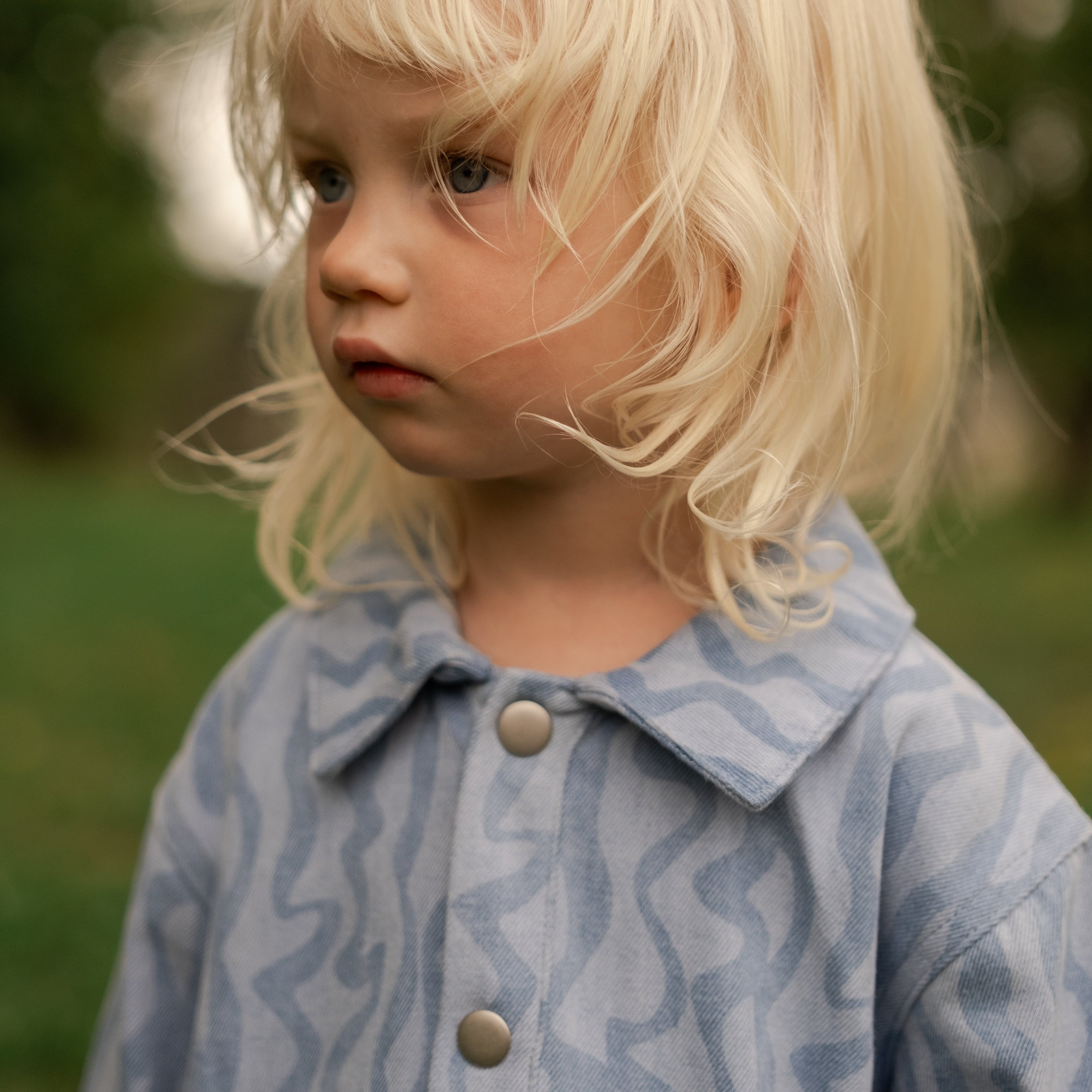 Grown Organic Flow Denim Boilersuit kids NZ