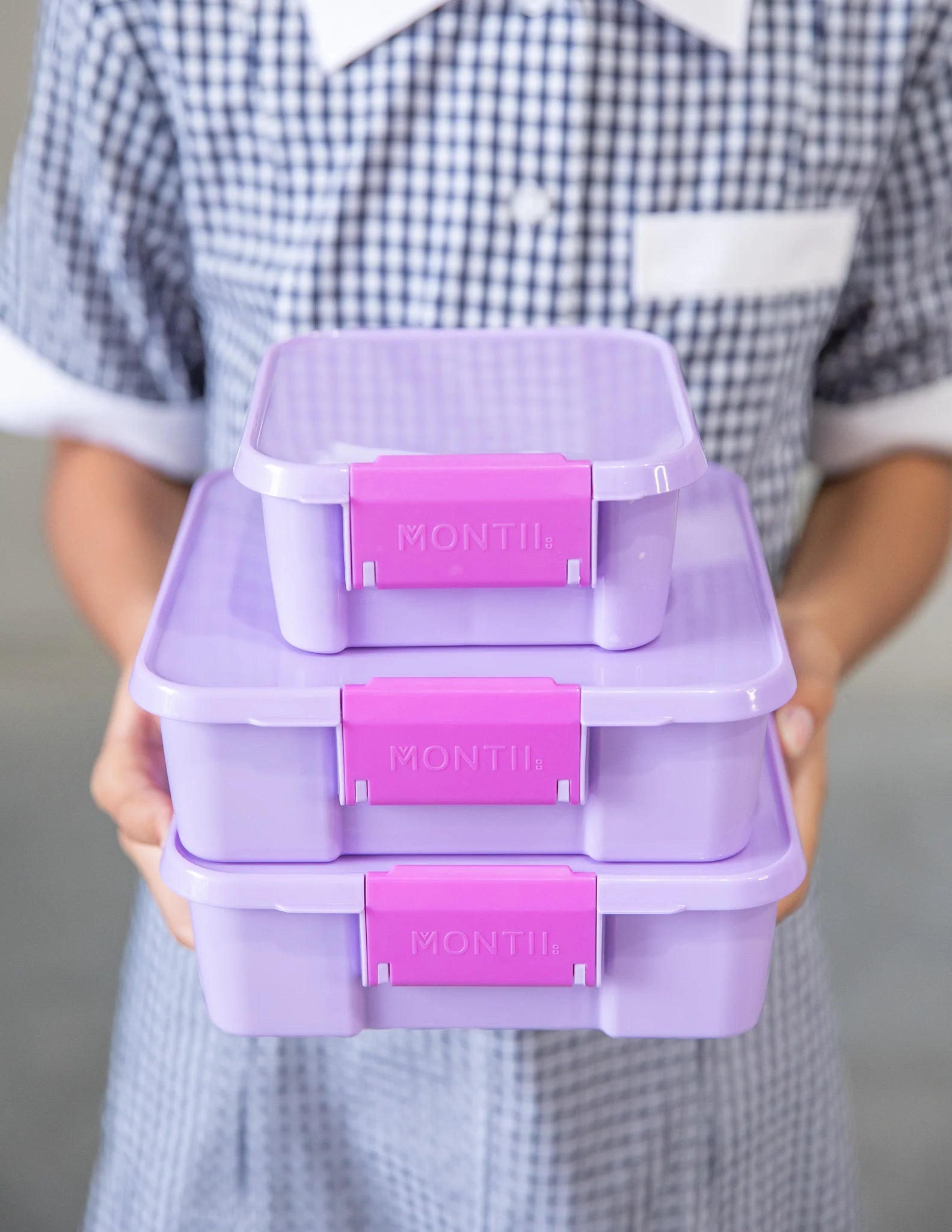 MontiiCo Bento Five lunch box in Dusk – five compartment kids bento