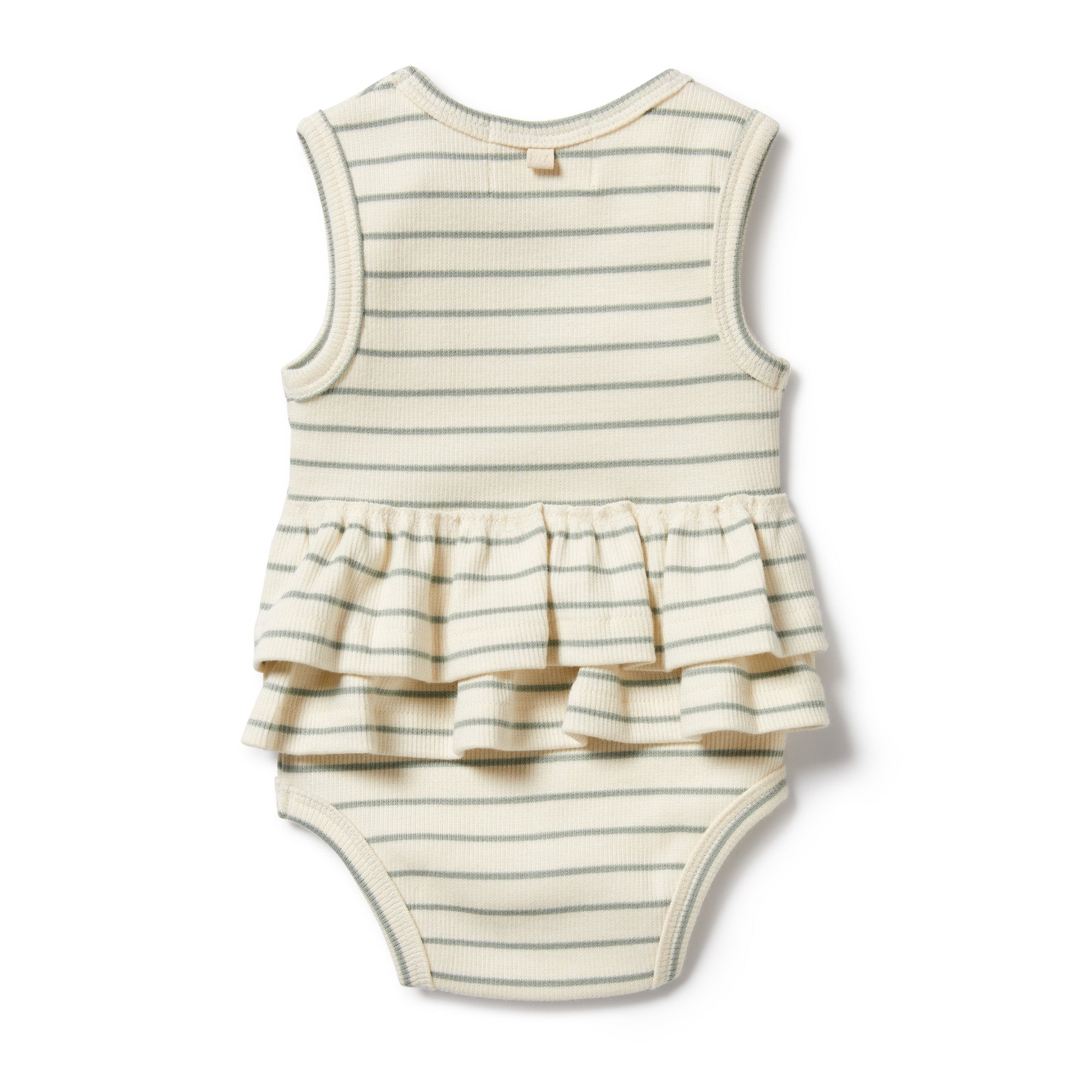 Wilson + Frenchy | Ruffle Bodysuit | Petit Sage | White Fox & Co