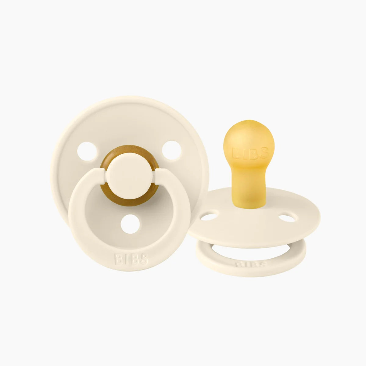 BIBS Dummies | Ivory | Round | White Fox & Co