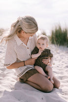 Grown | Crochet Shirt Coconut | White Fox & Co