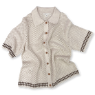 Grown | Crochet Shirt Coconut | White Fox & Co