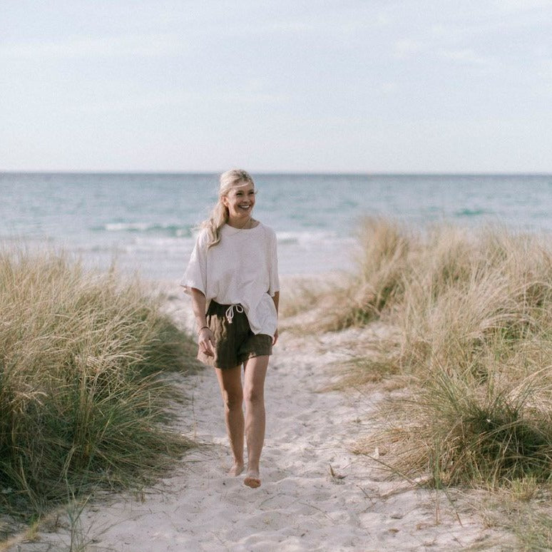 Grown | Terry Shorts | Wave Mud | White Fox & Co