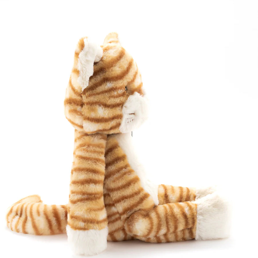 Nana Huchy sitting ginger plush toy cat white fox and co