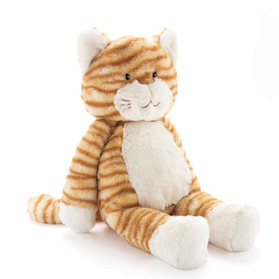Nana Huchy sitting ginger plush toy cat white fox and co