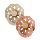 Bibs Dummy/pacifier | Boheme | Vanilla and Peach | White Fox & Co