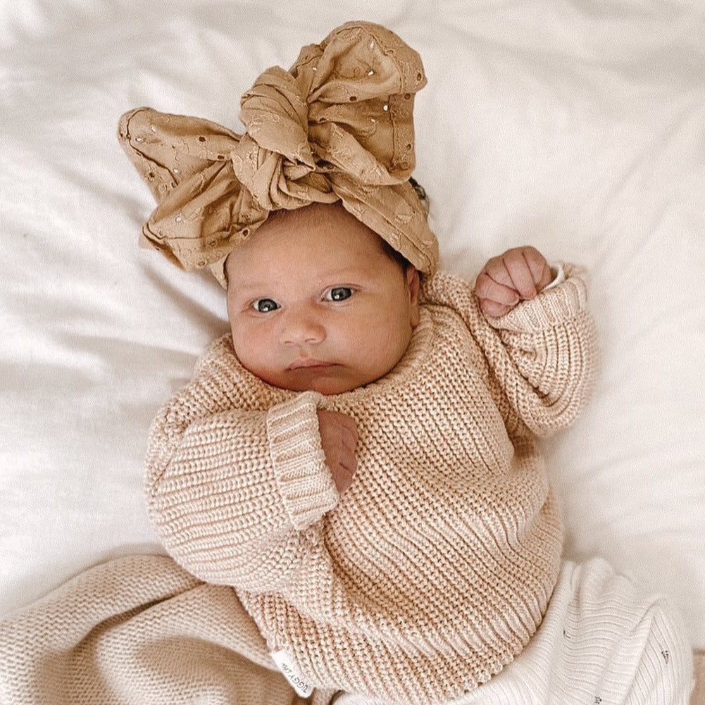 Mae + Rae | Topknot Mustard | White Fox & Co