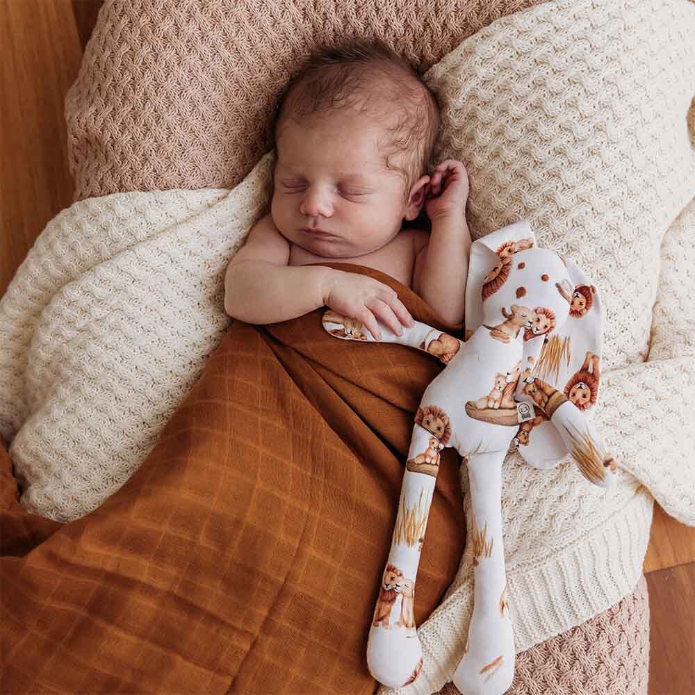 Snuggle Hunny Kids | Organic Muslin Wrap | Bronze | White Fox & Co