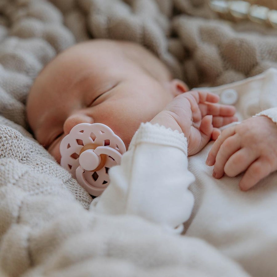 Bibs Dummy/pacifier | Boheme | Lilac and Blossom | White Fox & Co