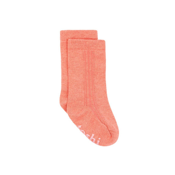 Toshi | Coral Knee High Sock | White Fox & Co