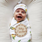 Hello Fern | Wooden Milestone Discs | Wooden Milestone Cards | White Fox & Co