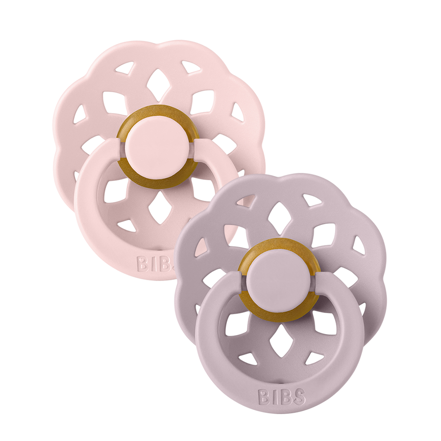 Bibs Dummy/pacifier | Boheme | Lilac and Blossom | White Fox & Co