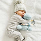 L'oved Baby | Organic Jumpsuit | Footed Overall | Light Grey | White Fox & Co