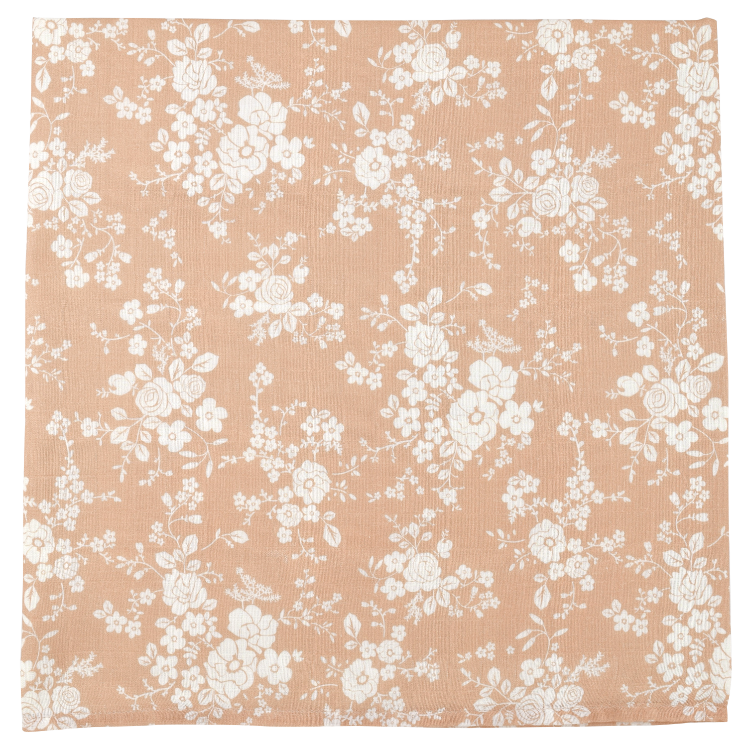 The Mini Scout | Swaddle | Vintage Bouquet | Peach | White Fox & Co