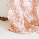 The Mini Scout | Swaddle | Vintage Bouquet | Peach | White Fox & Co