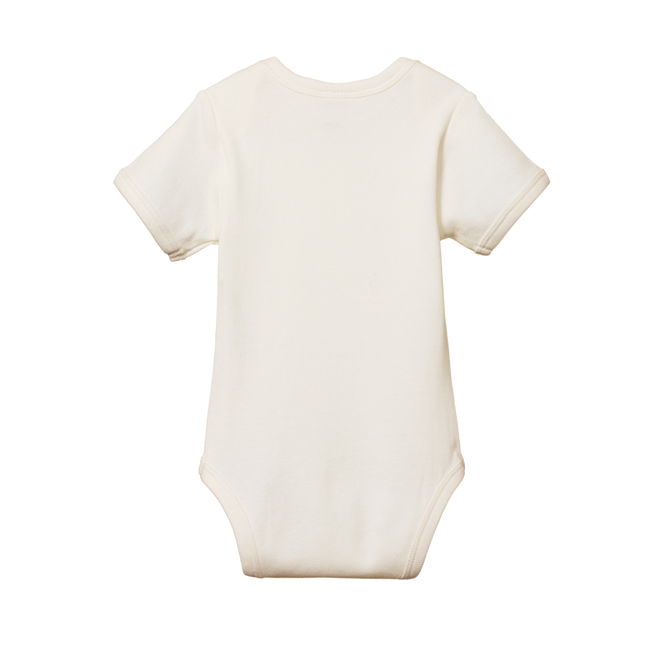 Nature Baby | Short Sleeve Bodysuit | Cotton | White Fox & Co
