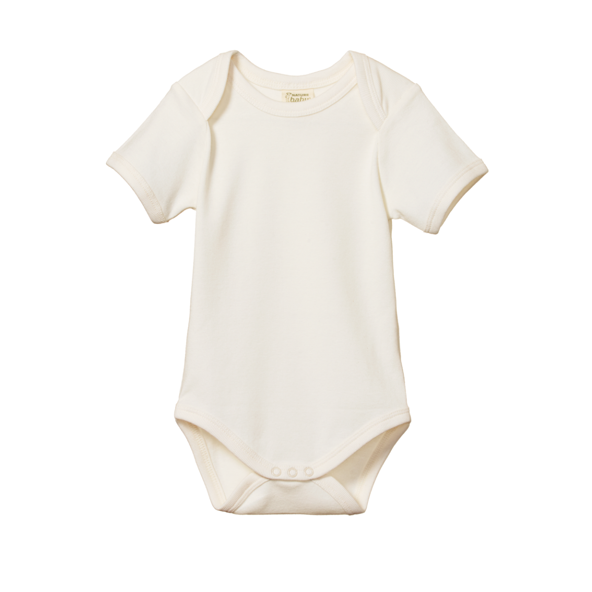 Nature Baby | Short Sleeve Bodysuit | Cotton | White Fox & Co