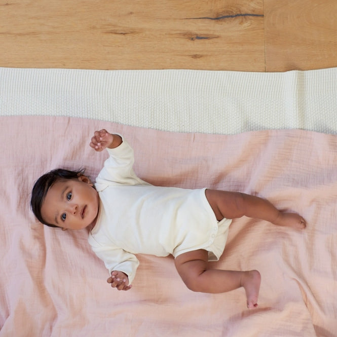 Nature Baby Long Sleeve Bodysuit | Cotton | White Fox & Co