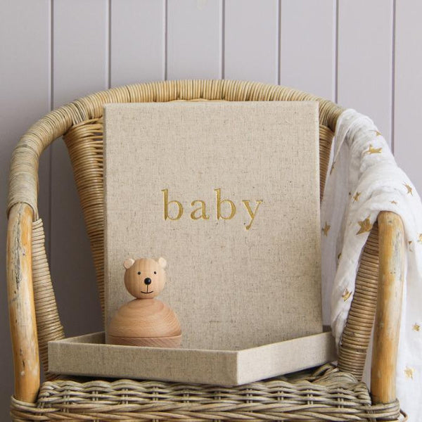 Write to Me | Baby Journal | Baby Book | Available now at White Fox & Co