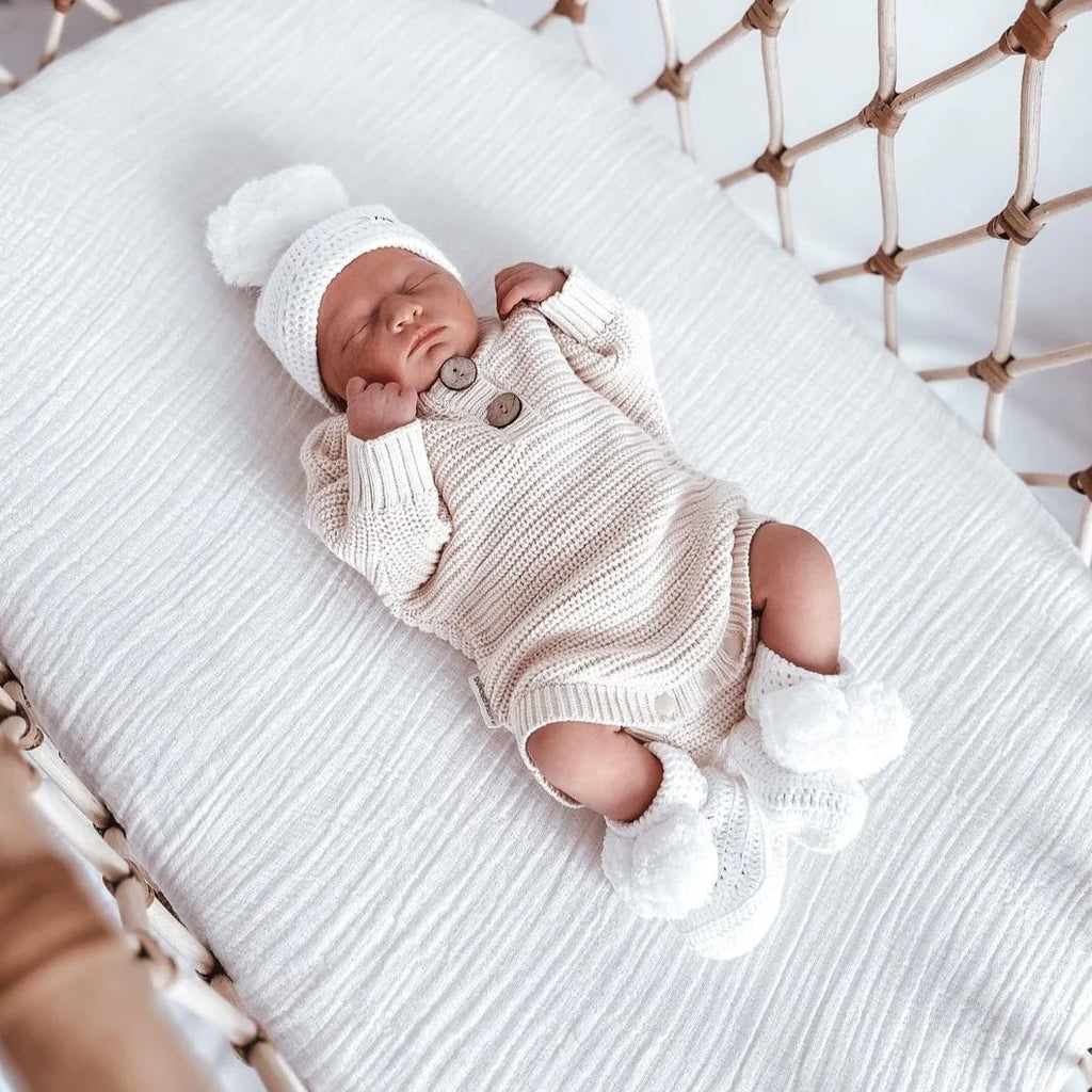 Knitted online bodysuit baby