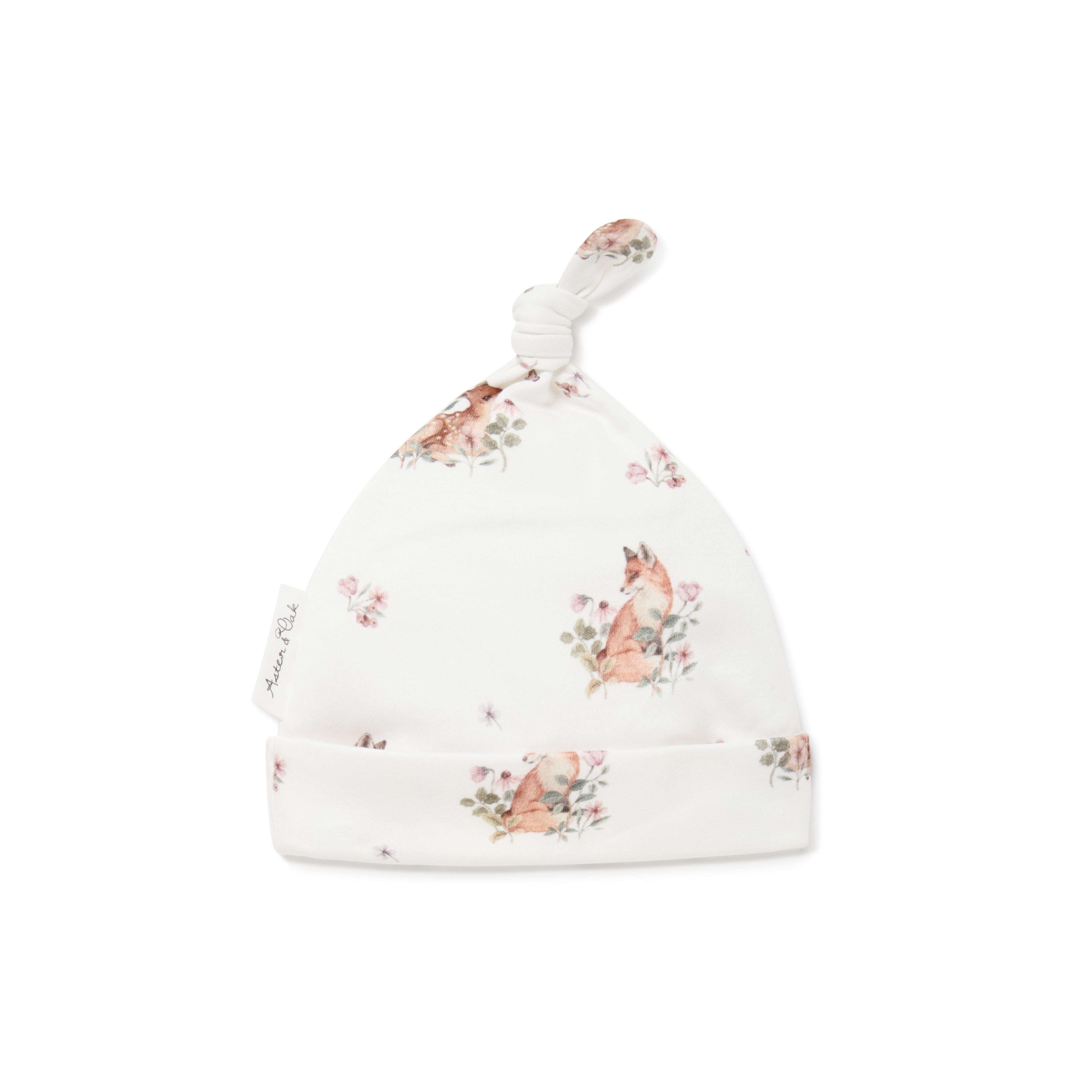 Aster & Oak | Vintage Meadow Knot Hat | White Fox & Co