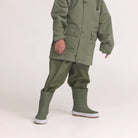Crywolf Rain Boots Olive on model