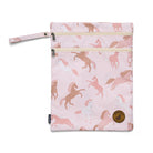 Crywolf Wet Bag Blush Ponies front view