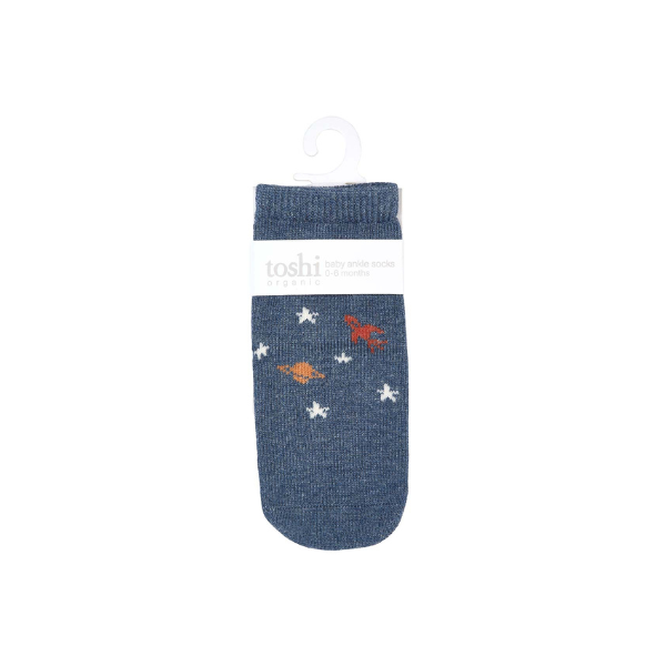 TOSHI | BABY SOCK SPACE RACE | WHITE FOX & CO