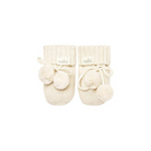 Toshi | Organic Booties | Cream | White Fox & Co