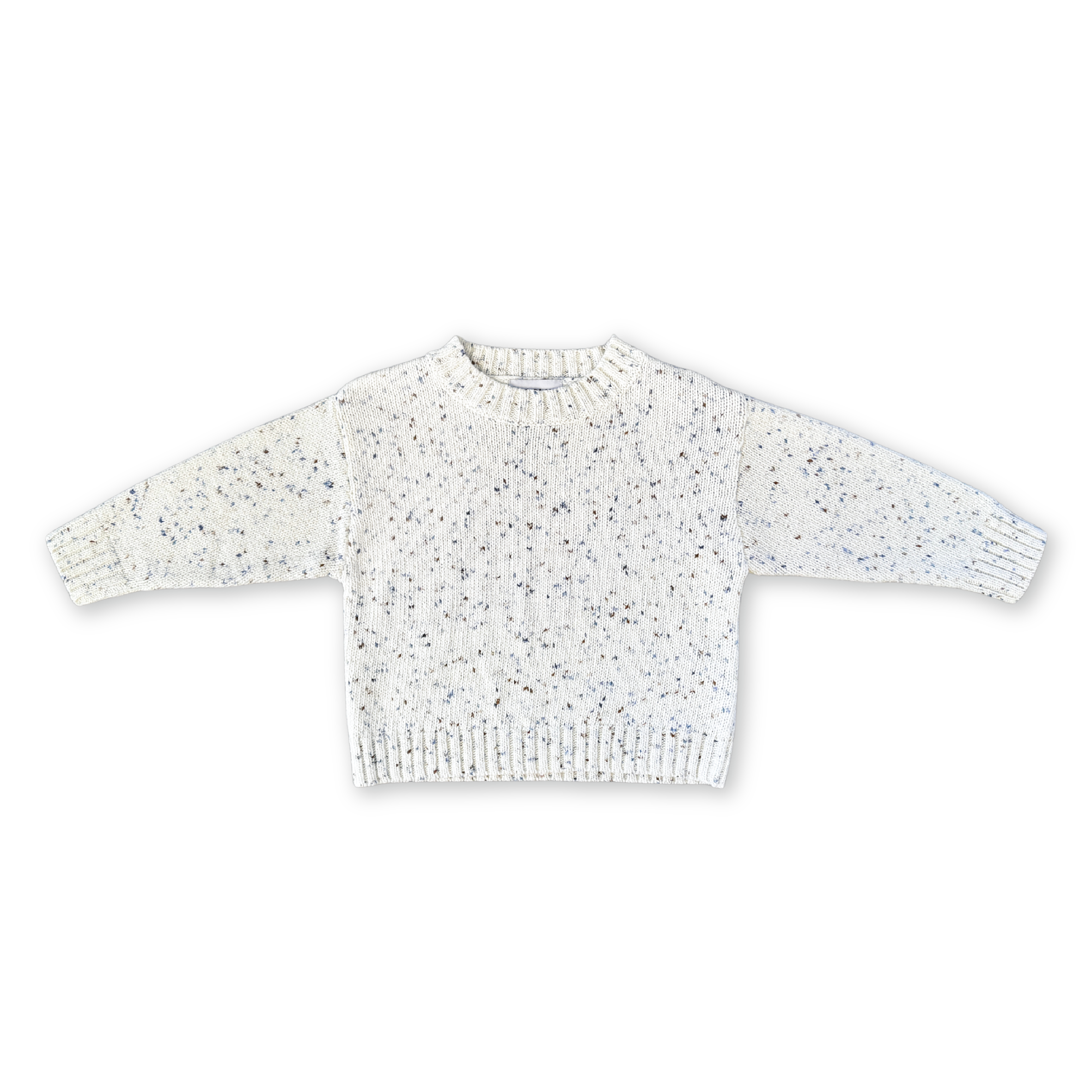 Grown Funfetti Pullover in Surf Front