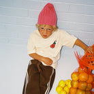 Grown Fruit Salad Tee Milk White Fox and Co NZ