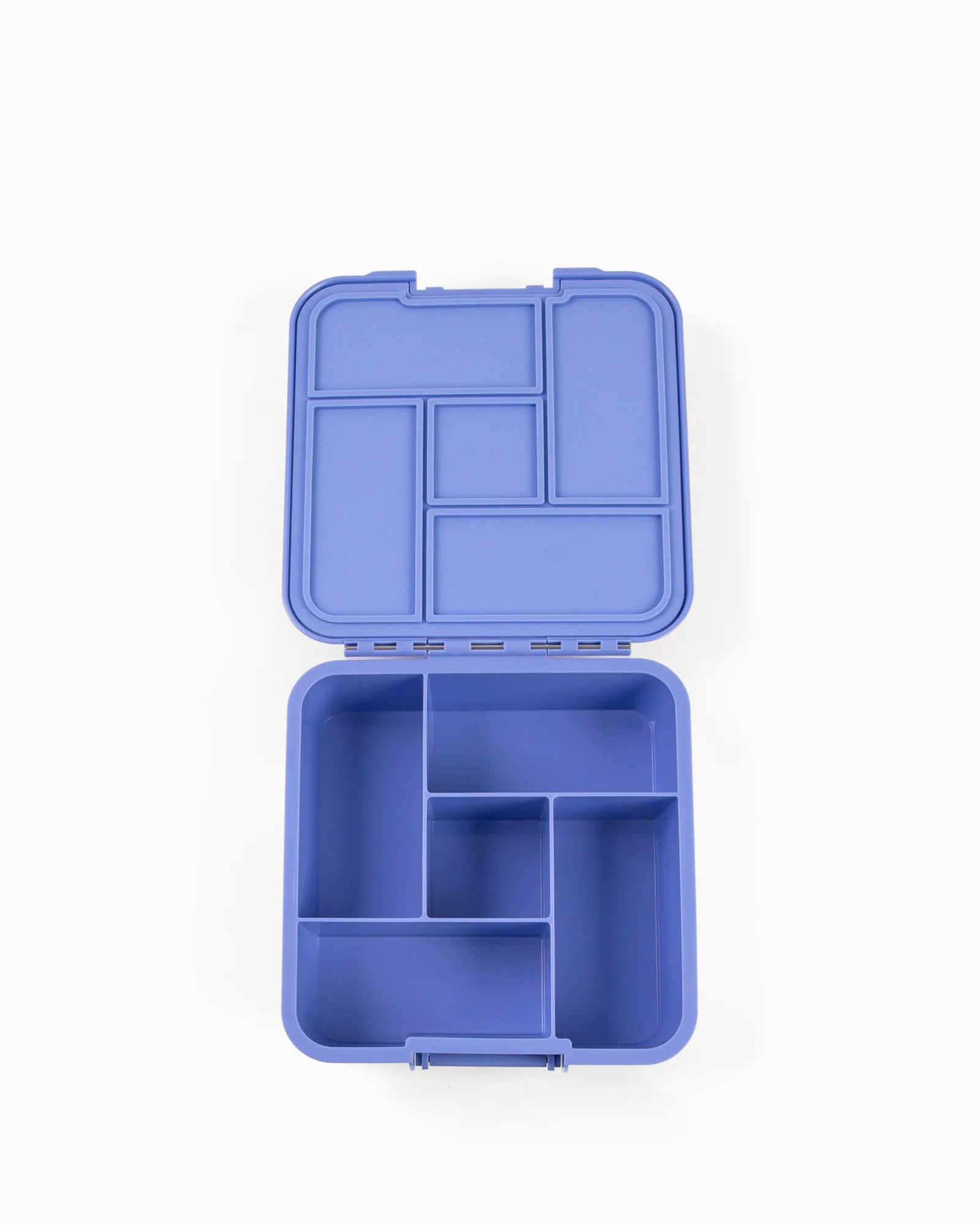 Montiico Bento Five Lunchbox in Spash colour compartment flatlay