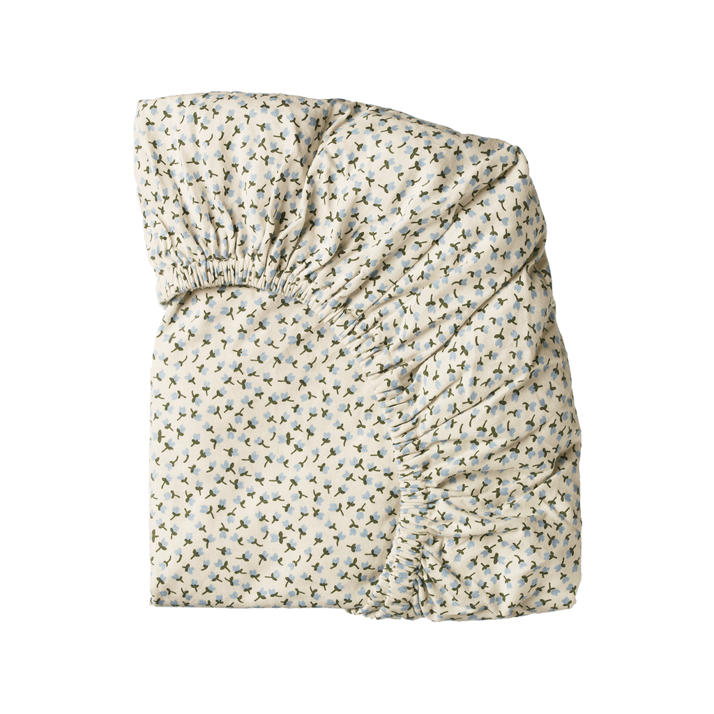Nature Baby | Fitted Cot Sheet | White Fox & Co
