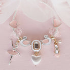 Lauren Hinkley Swan Lake Charm Bracelet featuring Princess Odette, two swan maidens, and a pearl-like heart charm – children’s jewellery gift