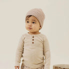 Aster & Oak | Mushroom Knit Beanie | White Fox & Co