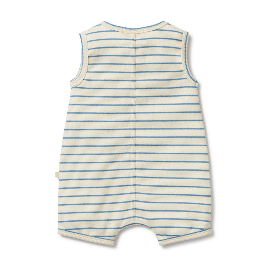 Wilson + Frenchy | Petit Blue | Henly Growsuit | White Fox & Co