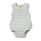 Wilson + Frenchy | Ruffle Bodysuit | Petit Blue | White Fox & Co