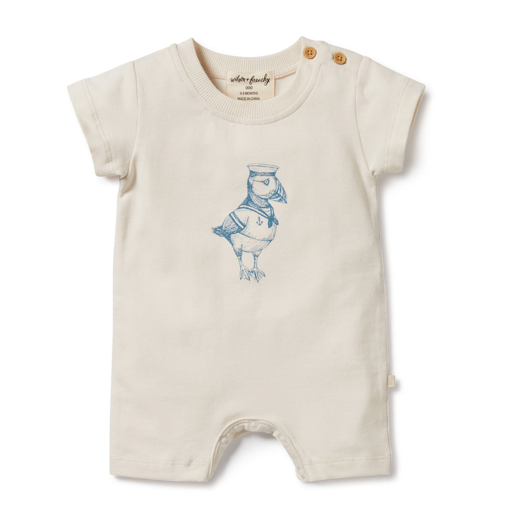 WILSON + FRENCHY | Growsuit | Petit Puffin | White Fox & Co