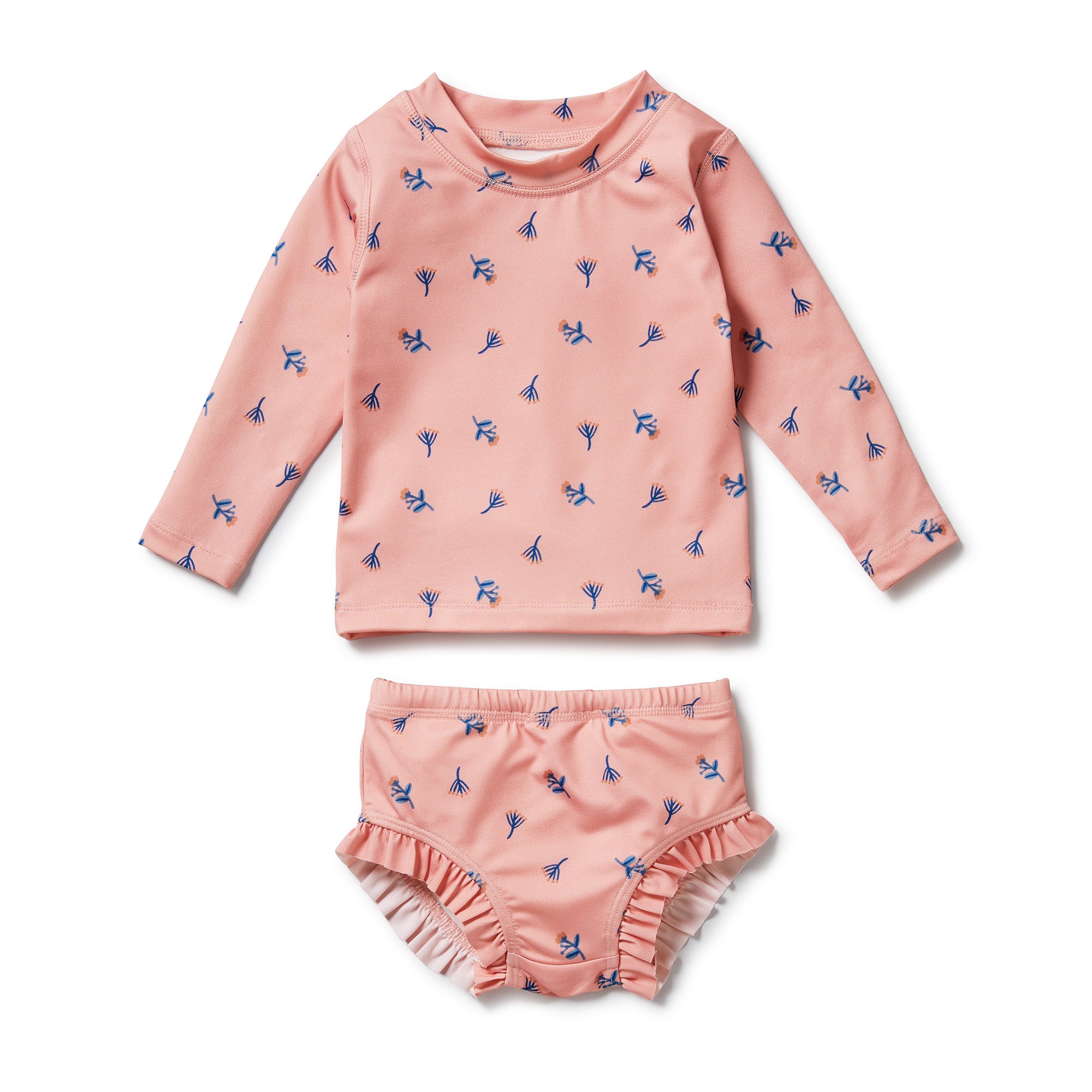 Wilson + Frenchy | Little Flower Swim Set | White Fox & Co