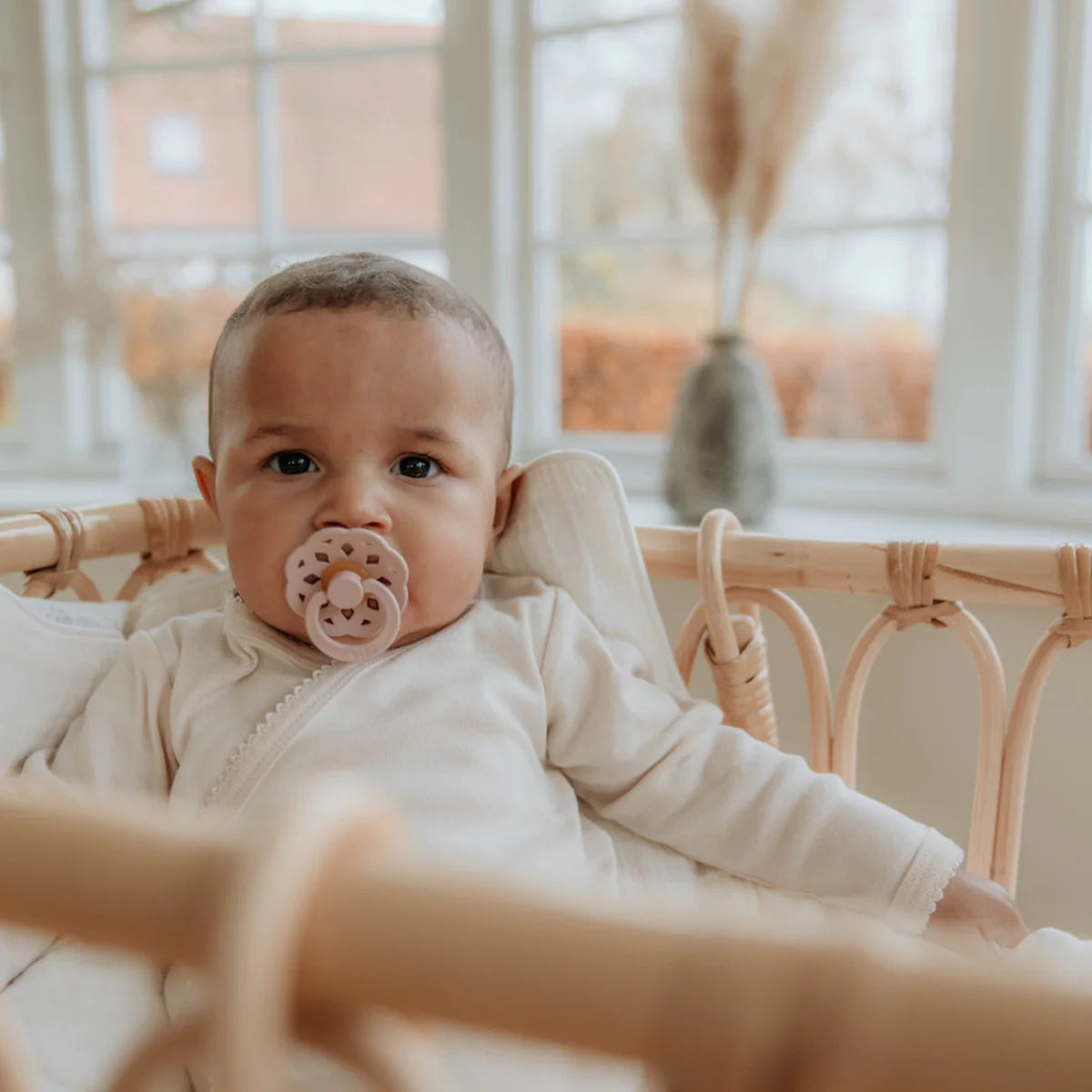 Bibs Dummy/pacifier | Boheme | Cloud and Blush | White Fox & Co