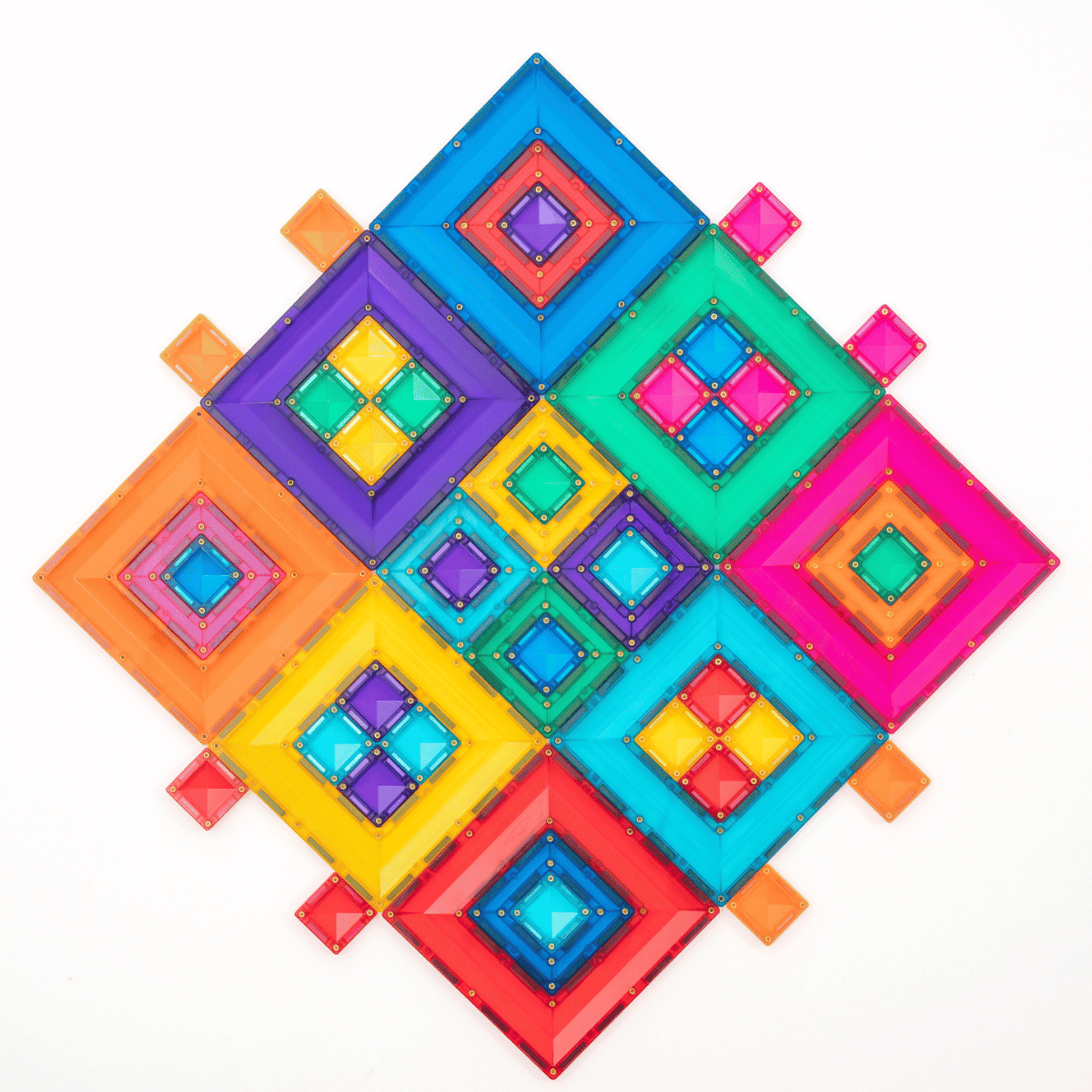 connetix-bright-portal-pack-48pc-magnetic-tiles-white-fox-co-nz