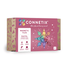 Front packaging of Connetix Pastel Geometry Pack 40pc