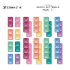 Child playing with Connetix Pastel Rectangle Pack