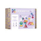 Connetix Pastel Shape Expansion Pack 48 Piece – Magnetic Tile Set in pastel colours
