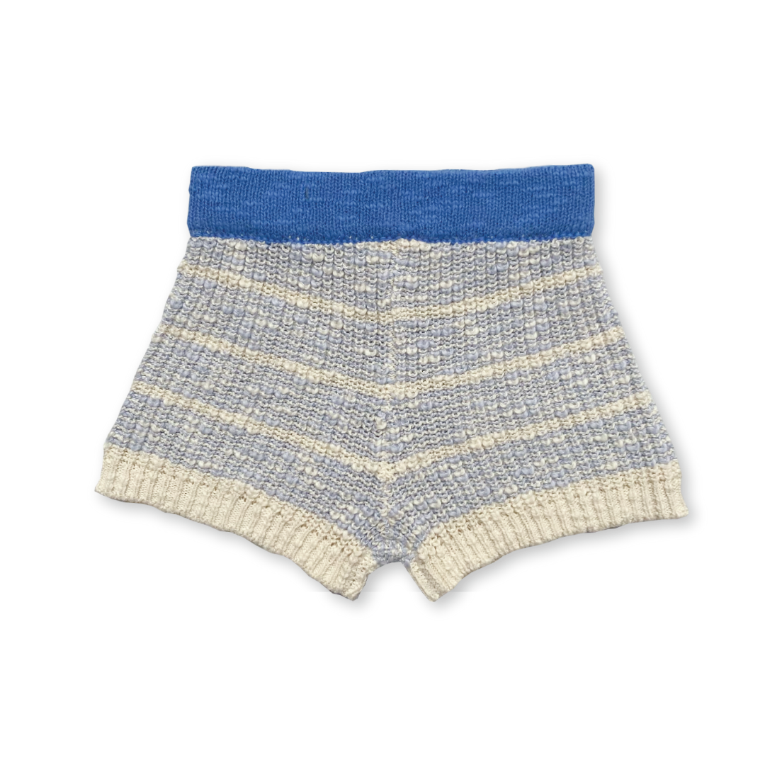 Grown | Aqua / Milk Shorts | White Fox & Co