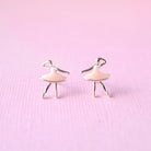Ballerina Earrings in Lauren Hinkley Ballerina Ring Box – keepsake gift for little dancers and dreamer