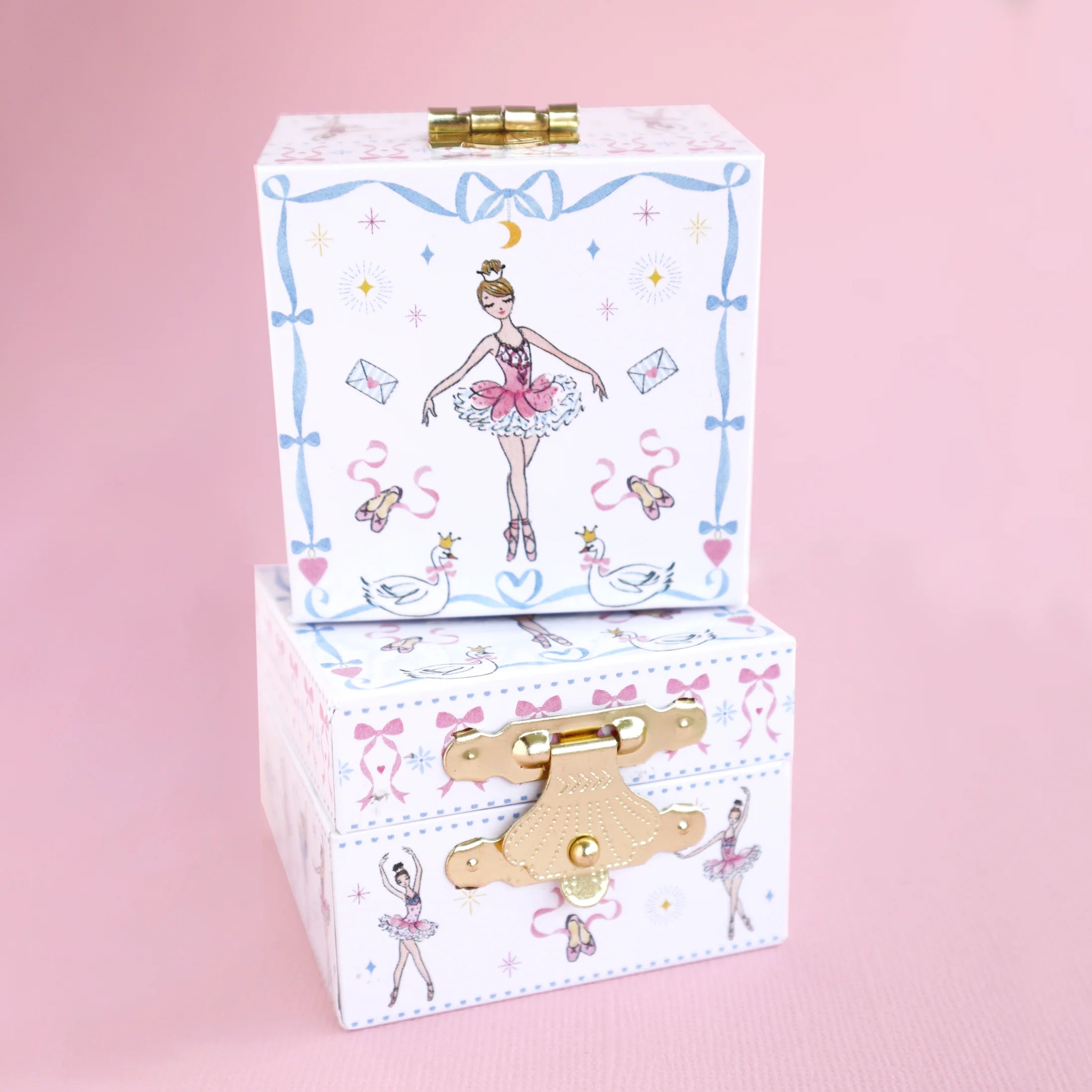Lauren Hinkley Ballerina Earrings featuring delicate ballerina charms with sterling silver posts – kids jewellery gift