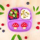 Magical sandwich cutter set for kids’ lunches – fairy theme on children’s plate